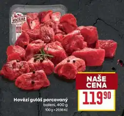 Billa Hovězí guláš porcovaný nabídka