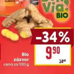 Billa BIO Zázvor nabídka