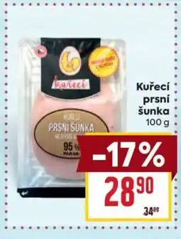 Billa Kuřecí prsní šunka nabídka
