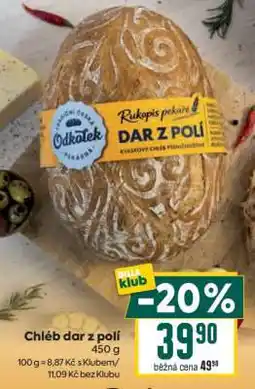 Billa Chléb dar z polí nabídka