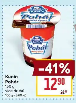 Billa Kunín Pohár nabídka