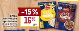 Billa Emco Ovesná kaše s proteinem nabídka