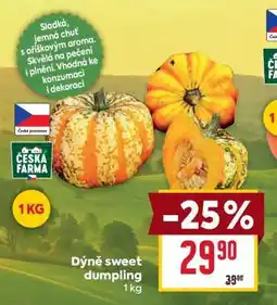 Billa Dýně sweet dumpling nabídka