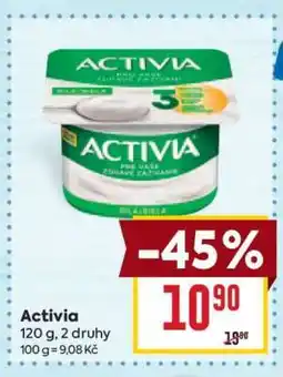 Billa Activia nabídka