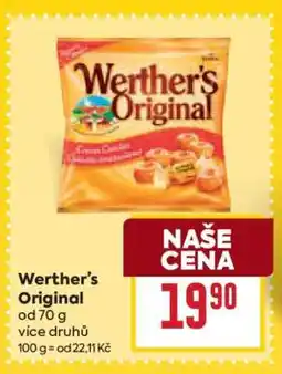 Billa Werther's Original nabídka
