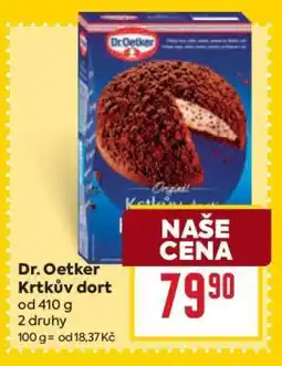 Billa Dr. Oetker Krtkův dort nabídka