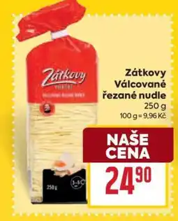 Billa Zátkovy Válcované řezané nudle nabídka