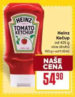 Billa HEINZ kečup nabídka