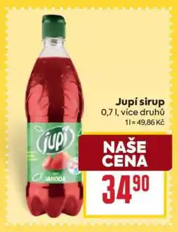 Billa Jupí sirup nabídka