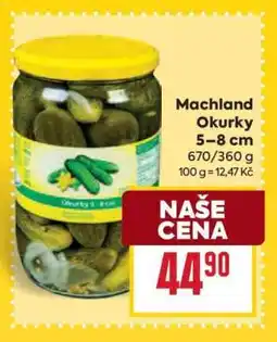 Billa Machland Okurky 5−8 cm nabídka