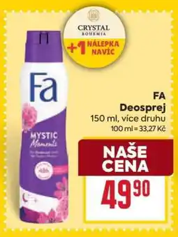 Billa Fa Deosprej nabídka