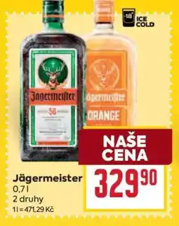 Billa Jägermeister nabídka