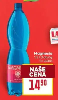 Billa Magnesia nabídka