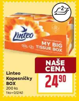 Billa Linteo Kapesníčky box nabídka