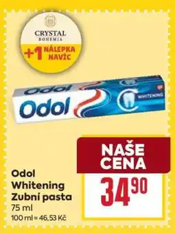 Billa Odol Whitening Zubní pasta nabídka