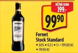 Albert FERNET STOCK STANDARD nabídka