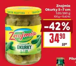 Billa Znojmia Okurky 5–7 cm nabídka