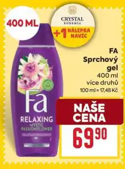 Billa Fa sprchový gel nabídka