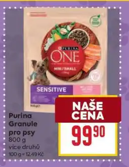 Billa Purina Granule pro psy nabídka