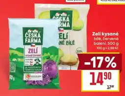 Billa Zelí kysané bílé, červené nabídka