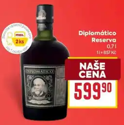 Billa Diplomático Reserva nabídka