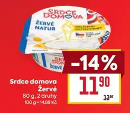 Billa Srdce domova Žervé nabídka