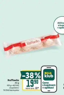 Billa Raffaello nabídka