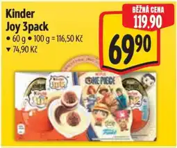 Albert Kinder Joy 3pack nabídka