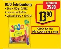 Albert JOJO Želé bonbony nabídka