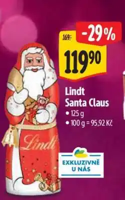 Albert Lindt Santa Claus nabídka