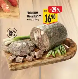 Albert PREMIUM Tlačenka nabídka