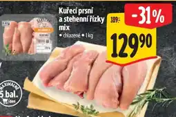Albert Kuřecí prsní a stehenní řízky MIX nabídka