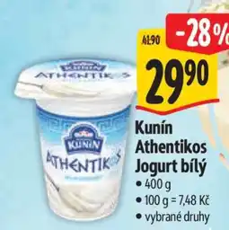 Albert Kunín Athenikos Jogurt bílý nabídka