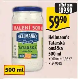 Albert Hellmann's Tatarská omáčka 500 ml nabídka