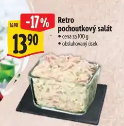 Albert RETRO Pochoutkový salát nabídka