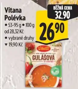 Albert Vitana Polévka nabídka