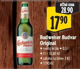 Albert Budweiser Budvar original nabídka