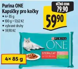 Albert Purina ONE Kapsičky pro kočky nabídka