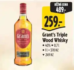 Albert Grant’s Triple Wood Whisky nabídka