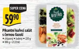 Albert Pikantní kuřecí salát s černou fazolí nabídka