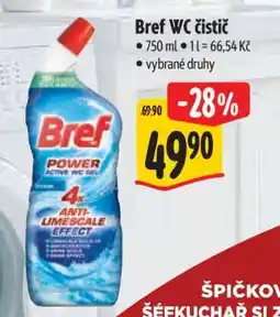 Albert BREF WC čistič nabídka