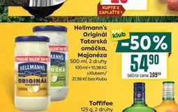 Billa Hellmann's Originál Tatarská omáčka, Majonéza nabídka