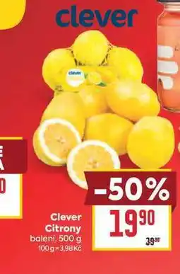Billa Clever Citrony balení nabídka