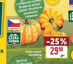 Billa Dýně sweet dumpling nabídka