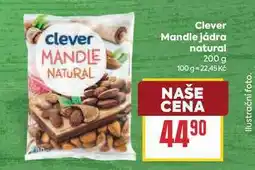 Billa Clever Mandle jádra natural nabídka