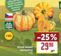 Billa Dýně sweet dumpling nabídka