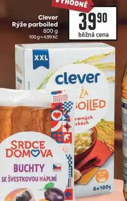 Billa Clever Rýže parboiled nabídka