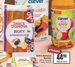 Billa Srdce domova Buchty nabídka