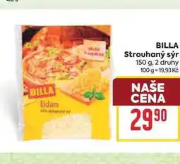 Billa BILLA Strouhaný sýr nabídka