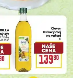 Billa Clever Olivový olej na vaření nabídka